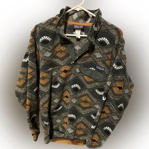 Retro Patagonia Synchilla Snap T Fleece Pull Over